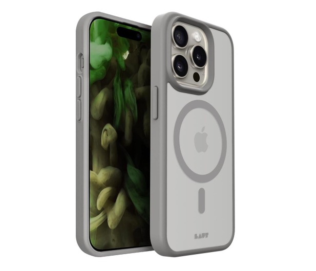 LAUT Huex Protect do iPhone 15 Pro MagSafe grey ICLIP23BHPTGY - 1183787 - zdjęcie